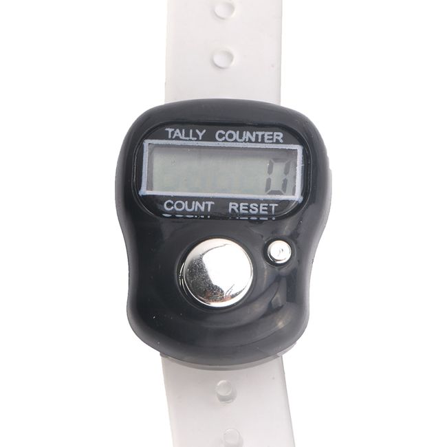 Electronic Finger Counter 5 Digit LCD Display Finger Hand Tally Counter  Counting 