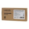 LogiLink Professional Field Patch Panels, Table/Wall/Desktop, STP (Shielded) light grey 12-Port