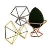 Itisyou Makeup Sponge Holder, Puff Stand, Puff Stand, Makeup Sponge Stand, Puff Storage, Makeup Puff Holder, Women, Lady, Girl, Beauty Tool (Silver Plated)