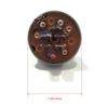Ignition Starter Switch with Keys for John Deere TCA15075, AM101561 Tractor