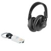 BoxWave Cable Compatible with AKG K361-BT - Micro USB Keychain Charger, Key Ring Micro USB Cable - Jet Black