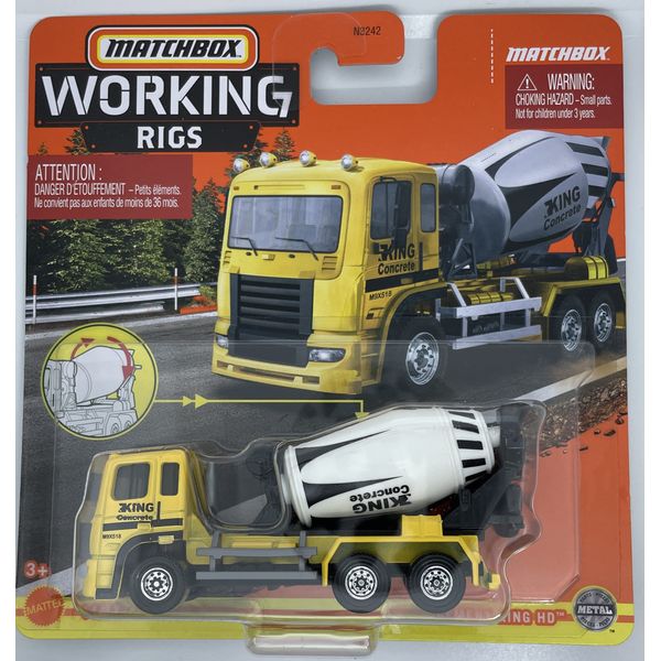 Matchbox - Cement King HD - Working Rigs - 2022 - 14/16