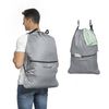 InnovaGoods Clepac Laundry Bag, Polyester, Grey, Grande