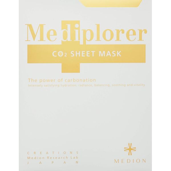 Mediplorer Co2 Sheet Mask 5 Pieces Health Conscious Skin Care No.92