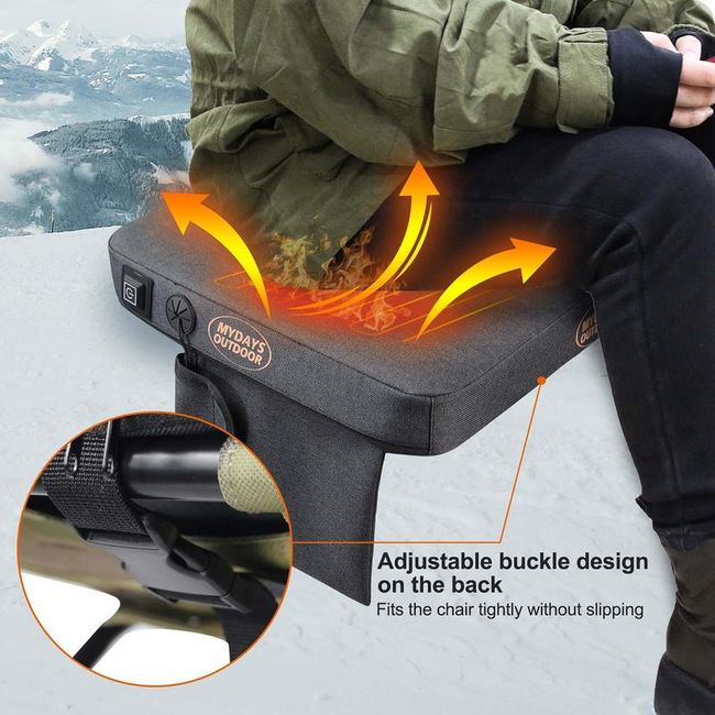 Portable Seat Cushion - Adjustable Back