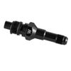 Black -6AN Power Steering Pump Extended Fitting Adapter For LS Corvette CTSV