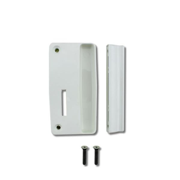 Andersen - PSI Gliding Door - 3 Panel Patio Screen Door Interior & Exterior Handle Set - White