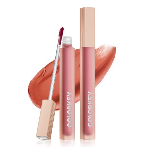 COLORKEY B305 Watami Strip Tint, Moisturizing Lipstick, Mat, Fashion Lip Gloss, Won't Fall Off, No Mask, Breeze)