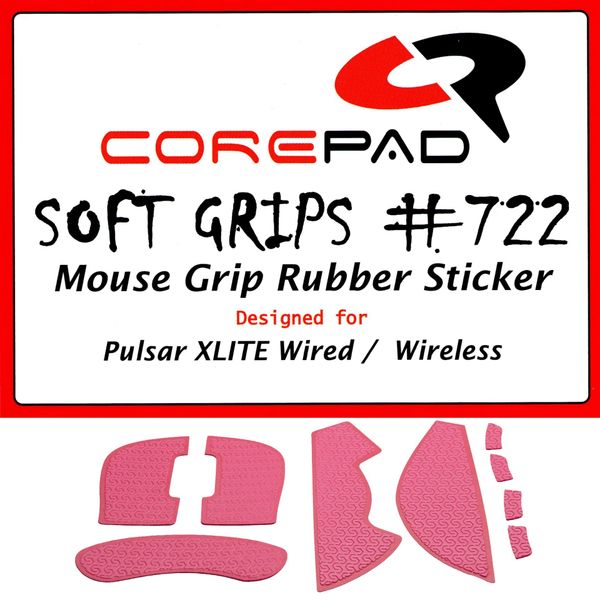 Corepad Soft Grips Pulsar XLITE Wired/Pulsar XLITE Wireless/Pulsar XLITE V2 Wireless Grips, 1 Set