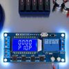 Fafeicy Time Delay Relay Module, 5v 12v 24v Cycle On Off Timer 50ma 0.01s-9999min Adjustable Trigger Delay Switch Control Board with LCD Display