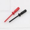 YINETTECH 4Pcs Safety Test Probe With 4mm Socket Connection Sharp Stainless Steel Tip With Protective Cap for Multimeter Test Leads Electronic Testing Experiment