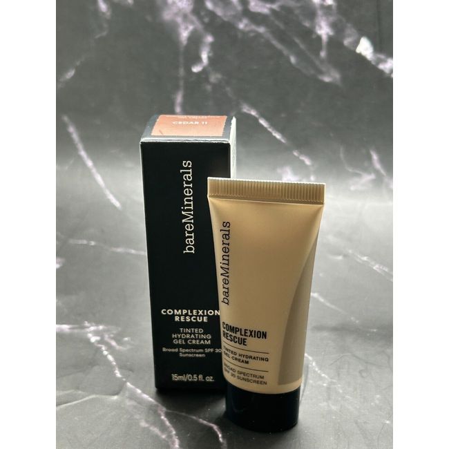 Bareminerals Complexion Rescue Tinted Hydrating  Cedar 11 -0.05 oz / 15ml-BNIB