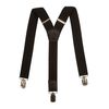 Olata Junior/Children’s Simple Fully Adjustable Elasticated Clip on Y-Shape Braces/Suspenders - 3cm (5-12 Years). Black