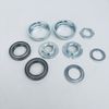 Upgrade Bottom Bracket Cup Set, for One-Piece Bottom Bracket Cup Set Silver Color (2" Cup-52mm OD)
