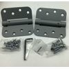 Self closing hinge 4” X 4” 5/8 Radius Corner spring door hinges (12pc) 2124- OW