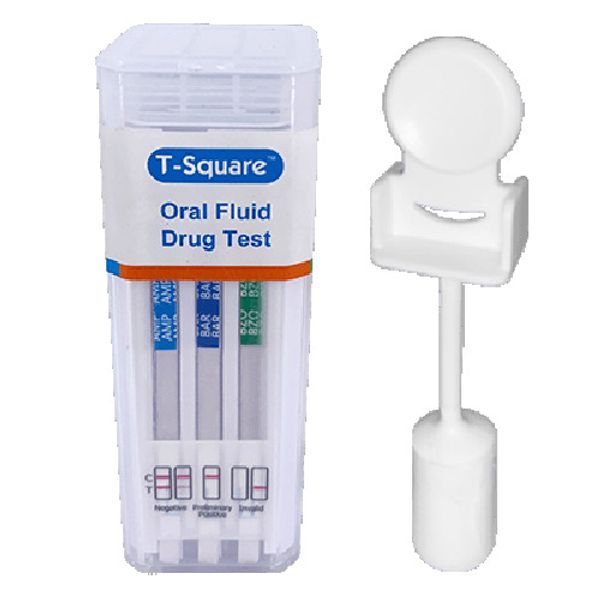 (3 Pack) 10 Panel Cube Oral Saliva Multi-Drug Testing Kit