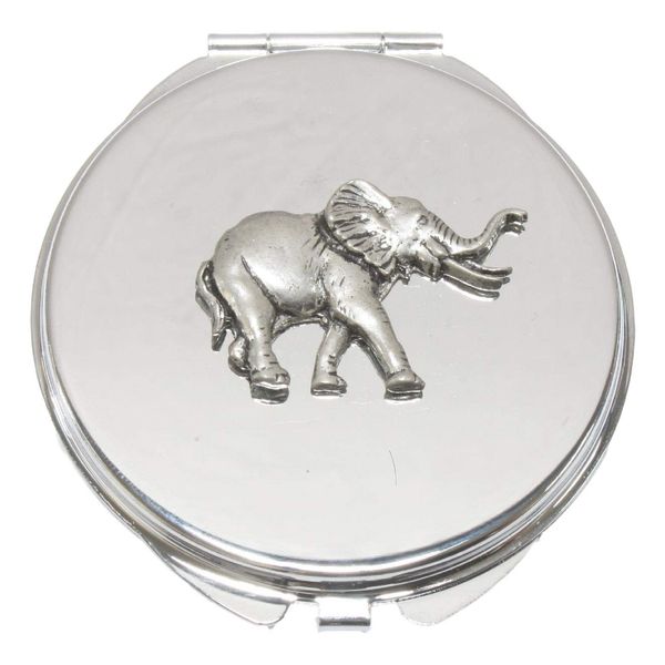 Elephant Compact Mirror Handbag Gift With Free Engraving 116