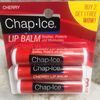 Chap.Ice Original Soothes/ Protects/Moisturizes Lip Balm: 3 Pack 0.14oz each.