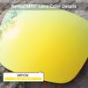 Mryok Polarized Replacement Lenses for Oakley Crossrange - 24K Gold