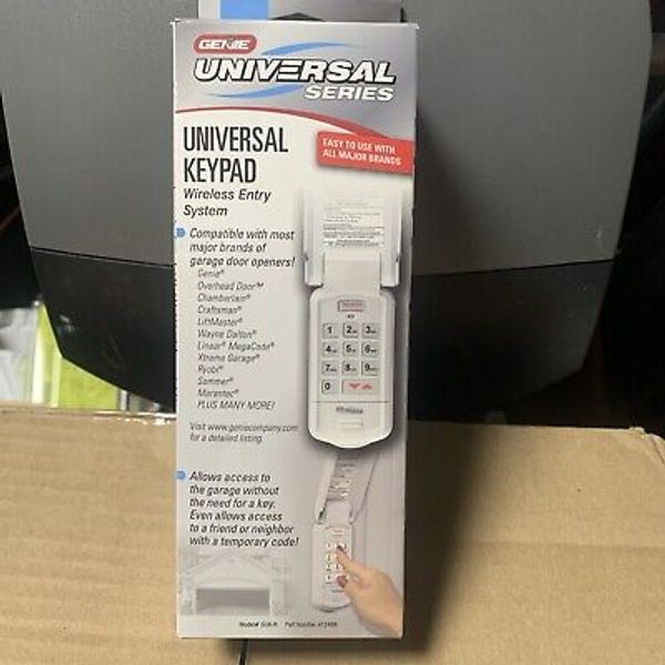 Genie GUK-R Wireless Universal Garage Door Opener Keypad Factory New