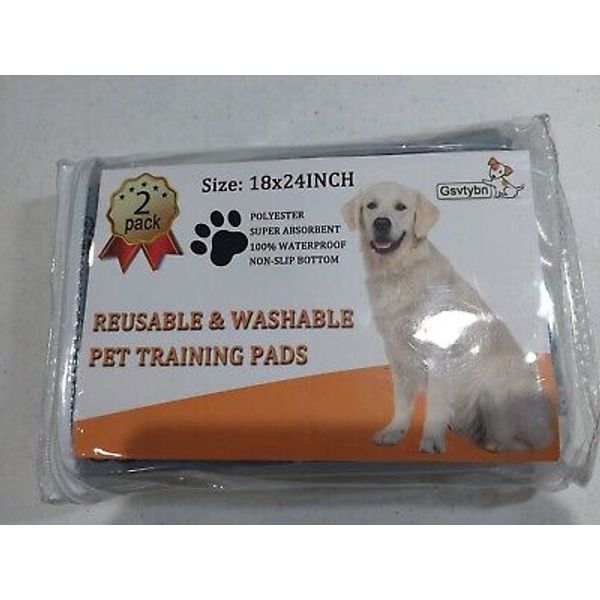 NEW Reusable And Washable Pet Training Pads Puppy Cute Corgi Pack Of 2 Set Dog