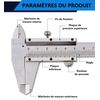 LATRAT Precision Caliper Measuring Tool 0-150mm