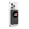 American Flag Chainsaw PopSockets PopWallet for MagSafe