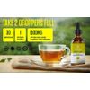 Mullein Drops for Lungs Cleanse - Organic Mullein Leaf Extract w/ Turmeric (2oz)