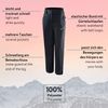 Black Crevice Ladies Ski Trousers, White, 18