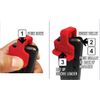 Hilljak Keltec PMR30 Ergonomic Speed Loader with Extractor, Quickie Loader (Black)