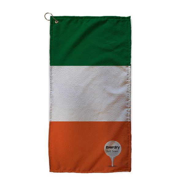 L&S Prints Irish Flag - Golf Towel