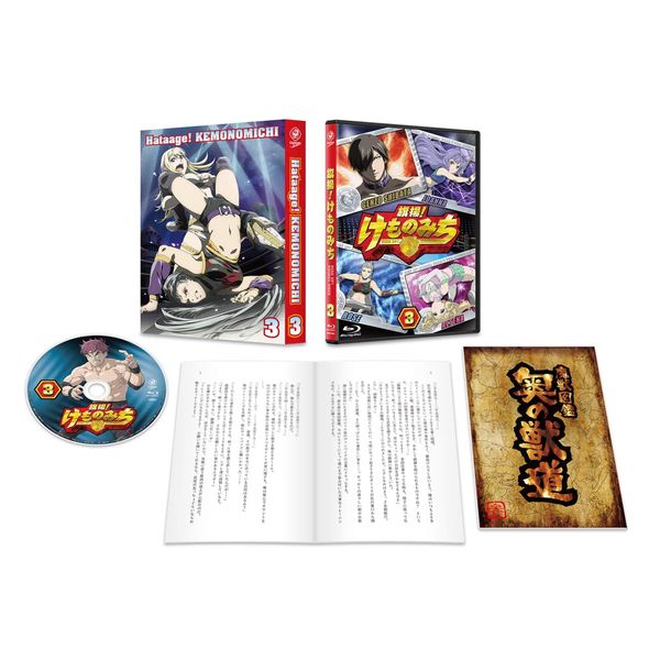 旗揚！けものみち 第3巻 [DVD]