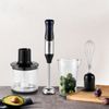 Immersion Blender Handheld Electric Mixer Stainless Steel With Titanium 