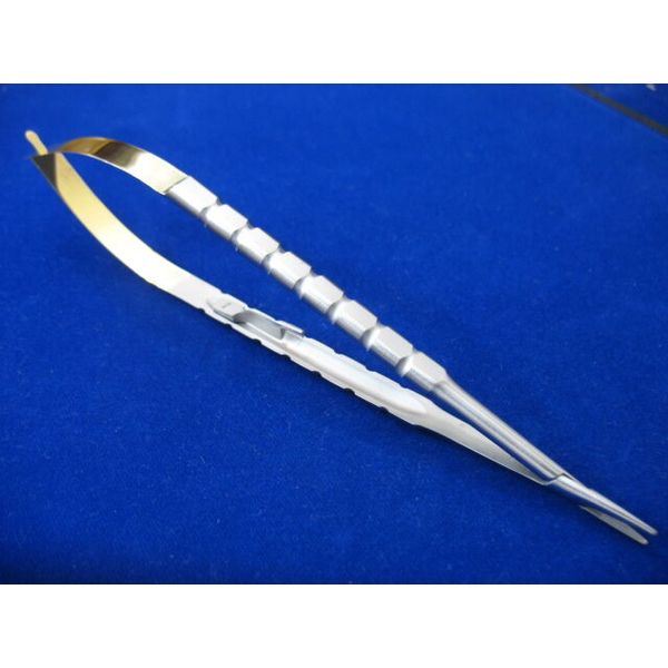 T/C CASTROVIEJO SURGICAL NEEDLE HOLDER 7" STRAIGHT W/ TUNGSTEN CARBIDE INSERTS