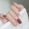 24pcs Marble Pattern Nail Tips Stain Fake Nails for Wedding, Party, Holiday, Dating, Prom and Daily Life