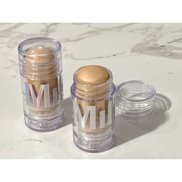 2-piece MILK Makeup Mini Highlighter Stick -Mars (peach)  (#XY5