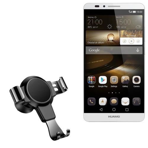 BoxWave Car Mount Compatible with Huawei Ascend Mate 7 Compact - X-Switch Car Mount, Air Vent Mounted Holder Simple Minimal - Jet Black
