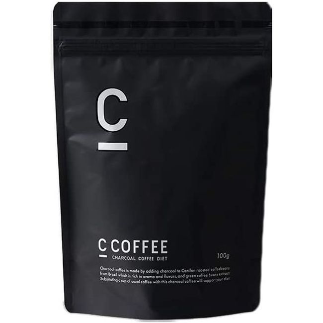 C COFFEE Sea Coffee [Charcoal mct Oil Powder Organic Charcoal Supplement Support Replacement Food] (100% Brazilian Coffee Beans)