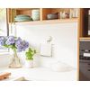 Takubo Kogyosho Strong Suction Cup Towel Rack, Short