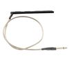 Musiclily Basic Transducer Under Bridge Saddle Ceramic Piezo Pickup for Ukulele, 50mm×2.8mm