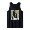 Smithy Farrier Smith Metalsmith Farrier Forging Worker Tank Top