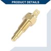 Hihaha Engine Cooling Fan Temperature Sensor Switch/for Car/Metal 1/8" NPT / 1 Pc Copper Tone