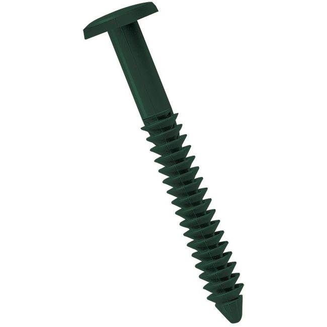 MidAmerica Midnight Green 3" Shutter Lok Peg Fasteners 60 Pack Spikes Longer and Stronger