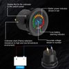 2x Waterproof Car Battery Meter Voltmeter LED Digital Display Voltage Gauge 12V