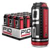 P10 Performance - Sugar-Free Pre Workout Drink, 16oz - Fruit Blast, 12 Cans