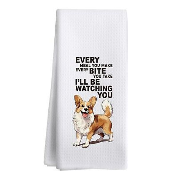 Funny Kitchen Towels Cute Dish Towels for Kitchen Tea Towels Pet Dog Decorati...