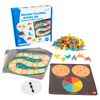 edxeducation Monster Counters Activity Set - Early Math Manipulatives - 83 Pieces - 72 Counters, Activity Cards & Spinner - Counting, Sorting and More