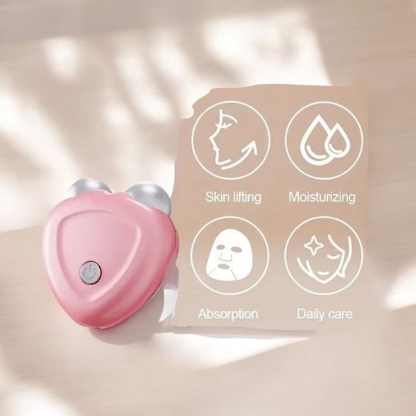 Facial Massage Roller Mini Electric Beauty Instrument Tool for Face and Neck