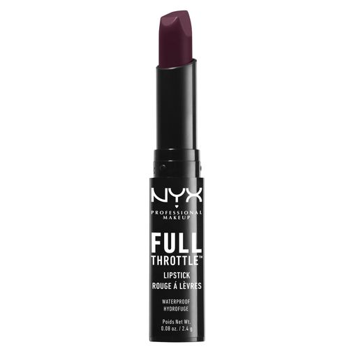 NYX Nyx cosmetics full throttle lipstick night crawler
