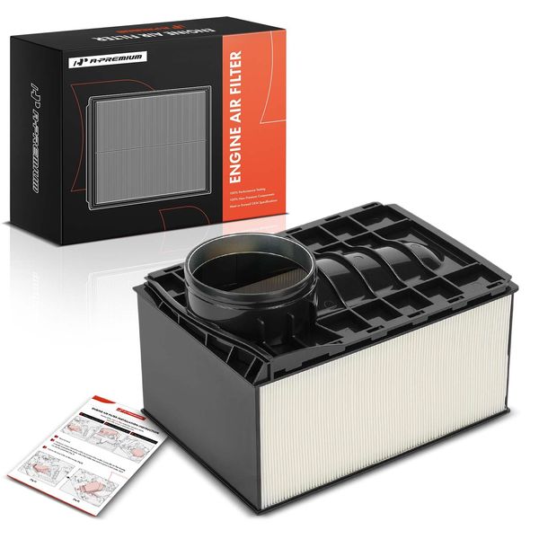 A-Premium Engine Air Filter Compatible with Porsche Macan 2015-2024